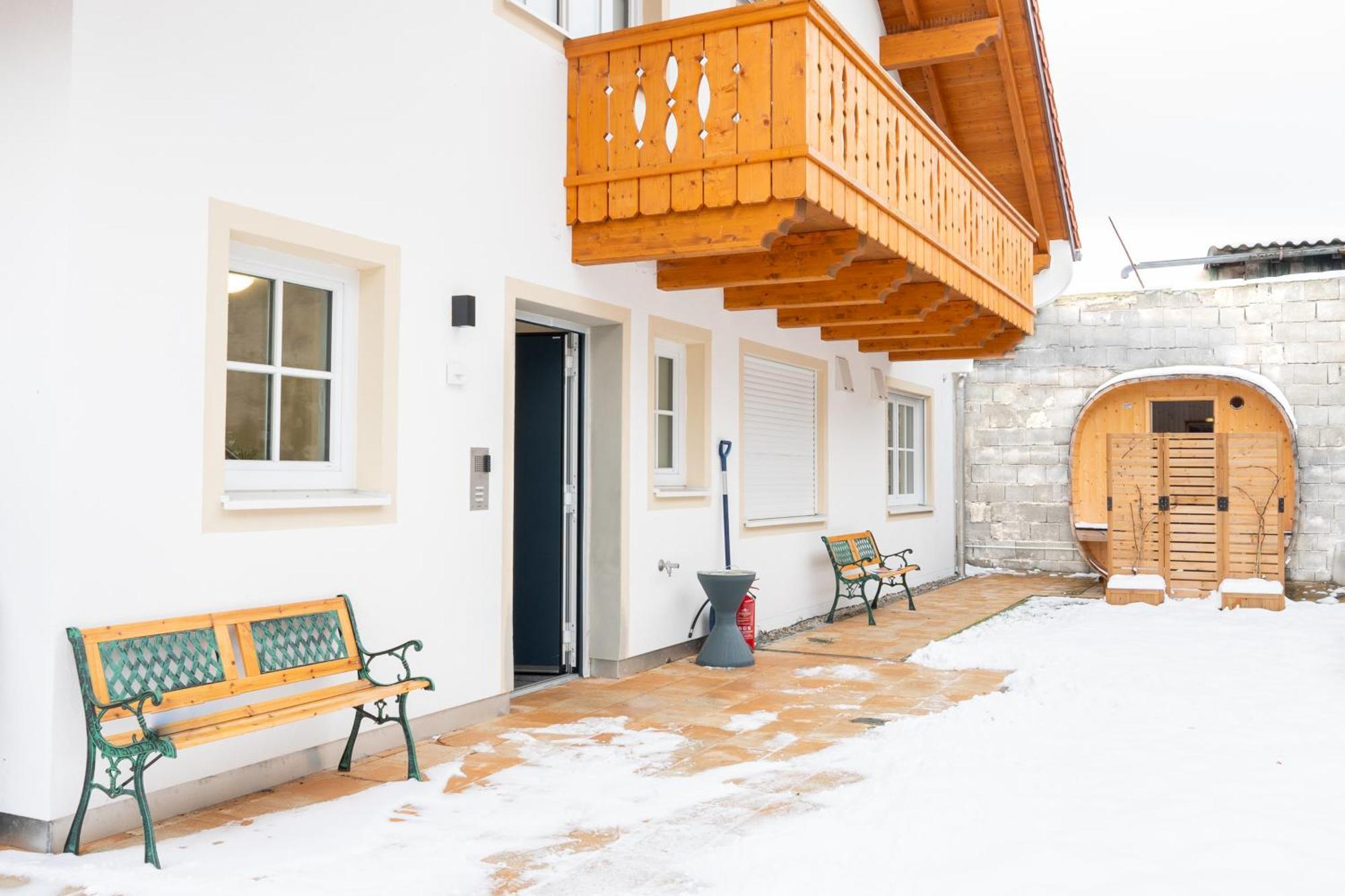 Liboria I Traumhafte Ferienwohnung In Aidling Am Riegsee Mit Atemberaubendem Blick Auf Die Majestaetische Zugspitze! Kültér fotó